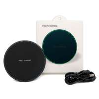 New Ultra-Thin Crystal Qi Fast Wireless Charger for iPhone for Samsung Galaxy Wireless Charging