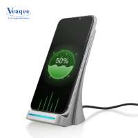 2018 Hot Sell 2 Coils fan Cooling QI Fast charge wireless charger for Samsung Galaxy S8/S8 Plus/S7/S7 Edge